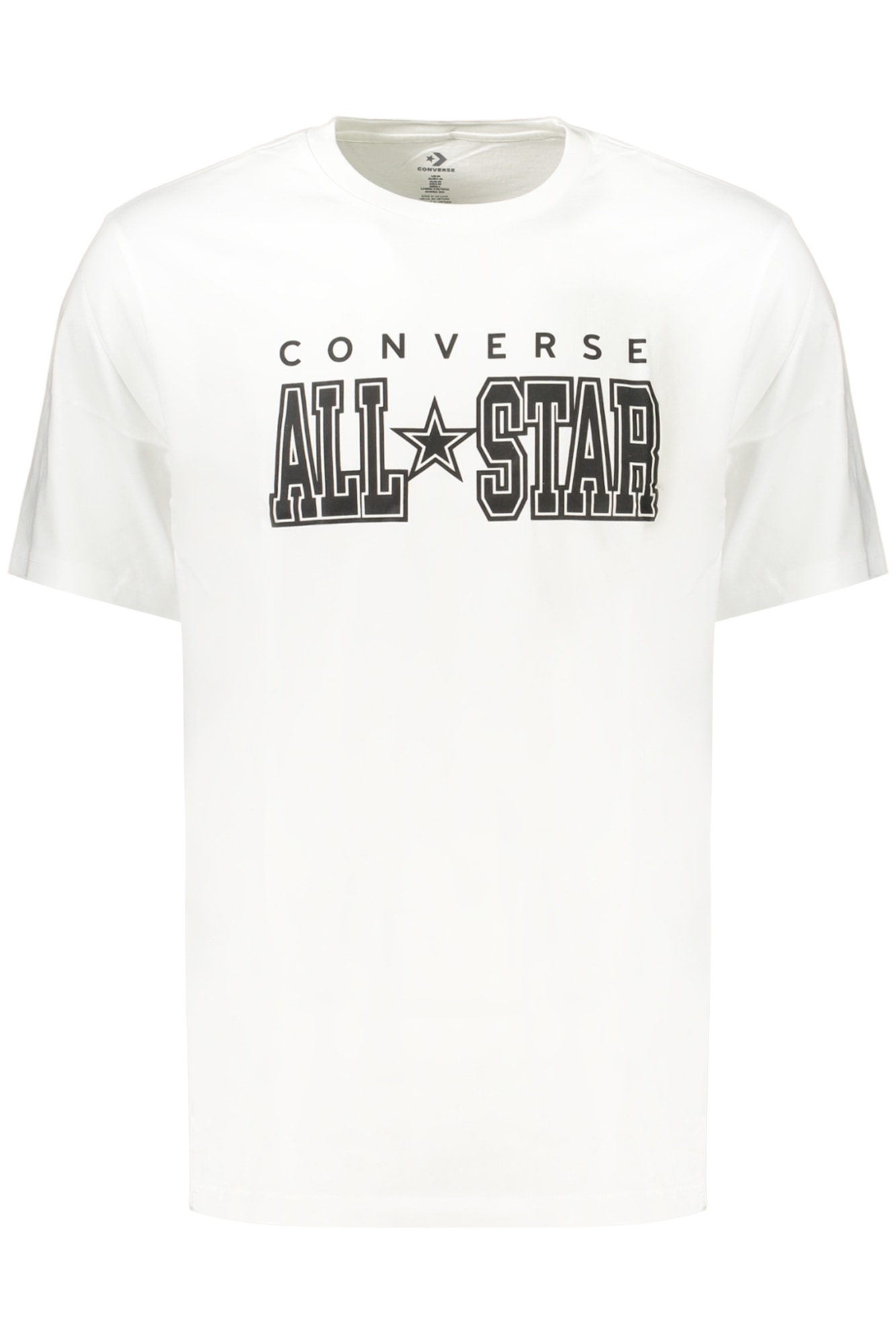 Converse Herren Kurzarm-T-Shirt, Weiß