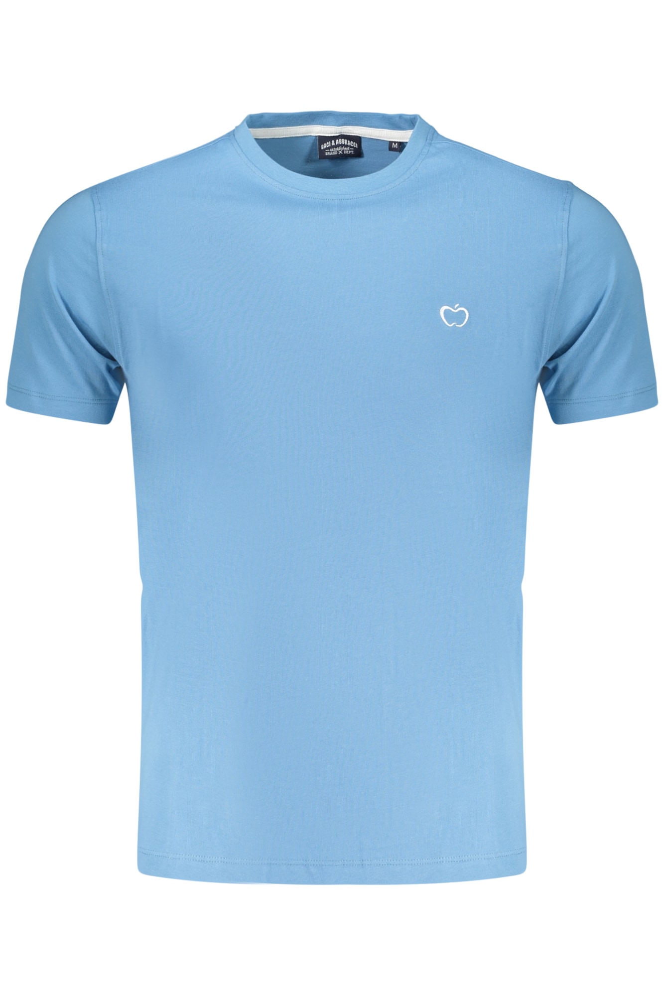 Kisses & Hugs Herren-T-Shirt, hellblau, kurzärmelig