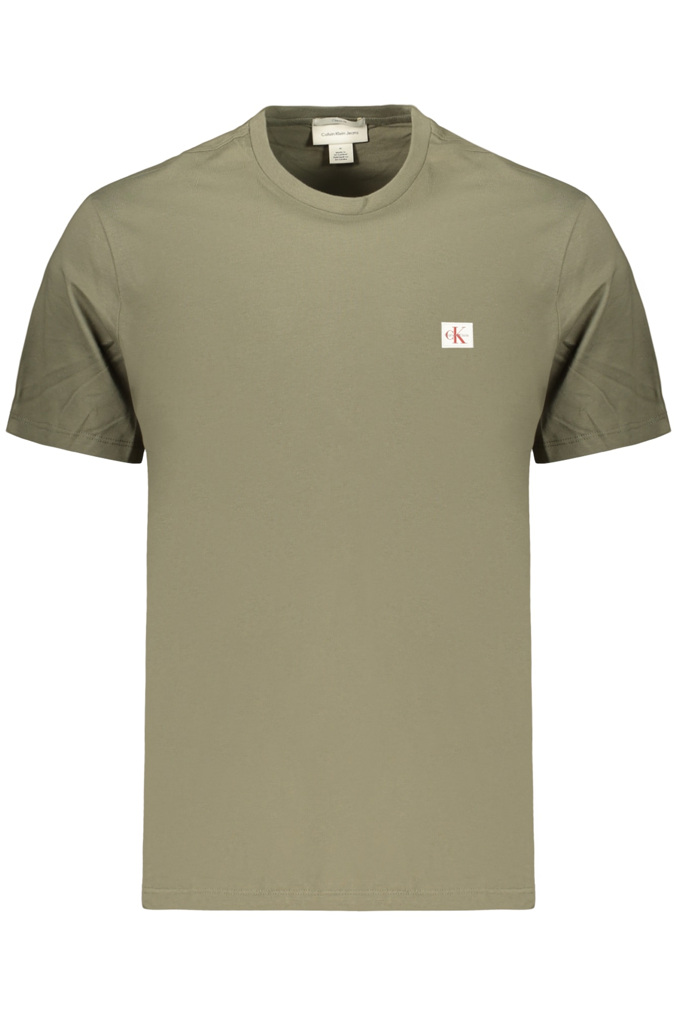 CALVIN KLEIN HERREN KURZARM-T-SHIRT GRÜN