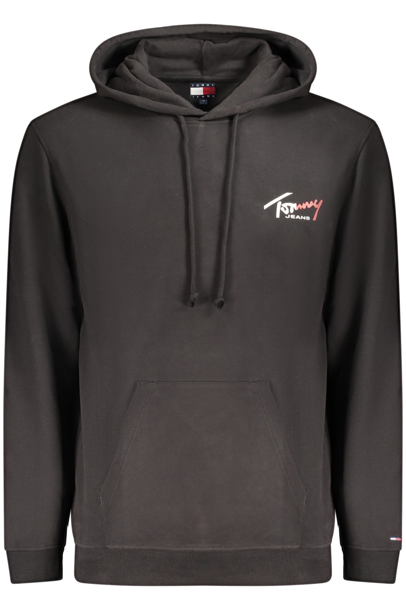 TOMMY HILFIGER Herren-Sweatshirt mit Reißverschluss, schwarz