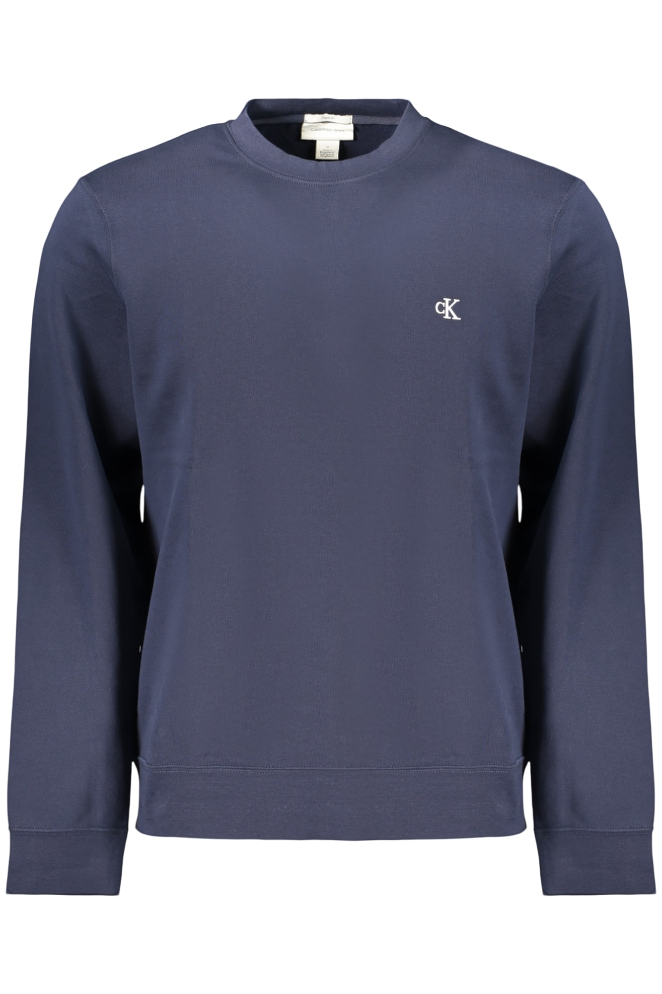 CALVIN KLEIN HERREN-SWEATSHIRT, BLAU, MIT REISSVERSCHLUSS
