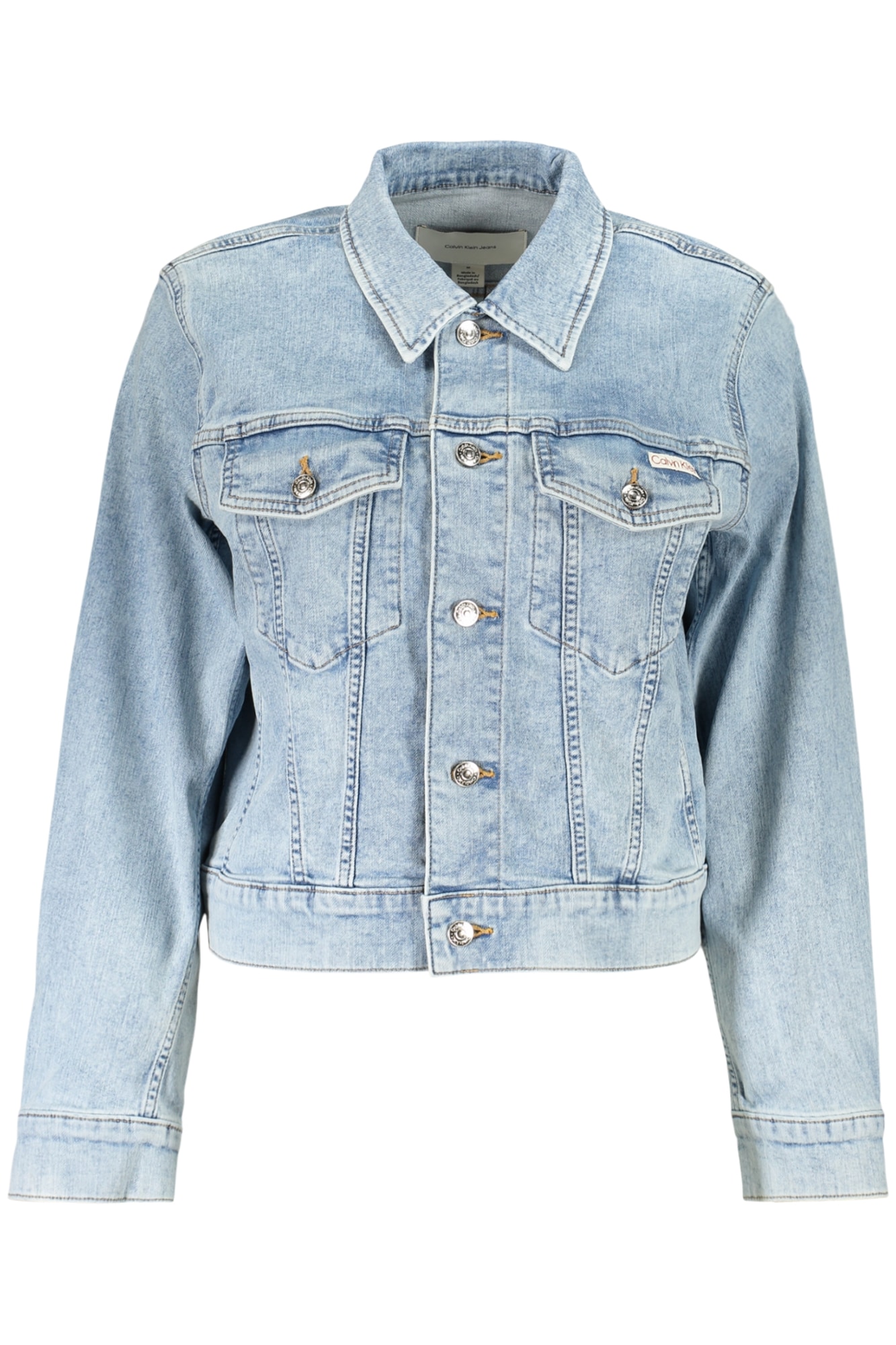 CALVIN KLEIN DAMEN-JEANSJACKE, BLAU