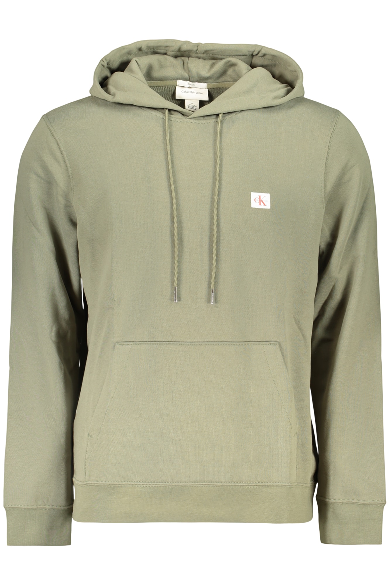 CALVIN KLEIN Herren-Sweatshirt mit Reißverschluss, Grün