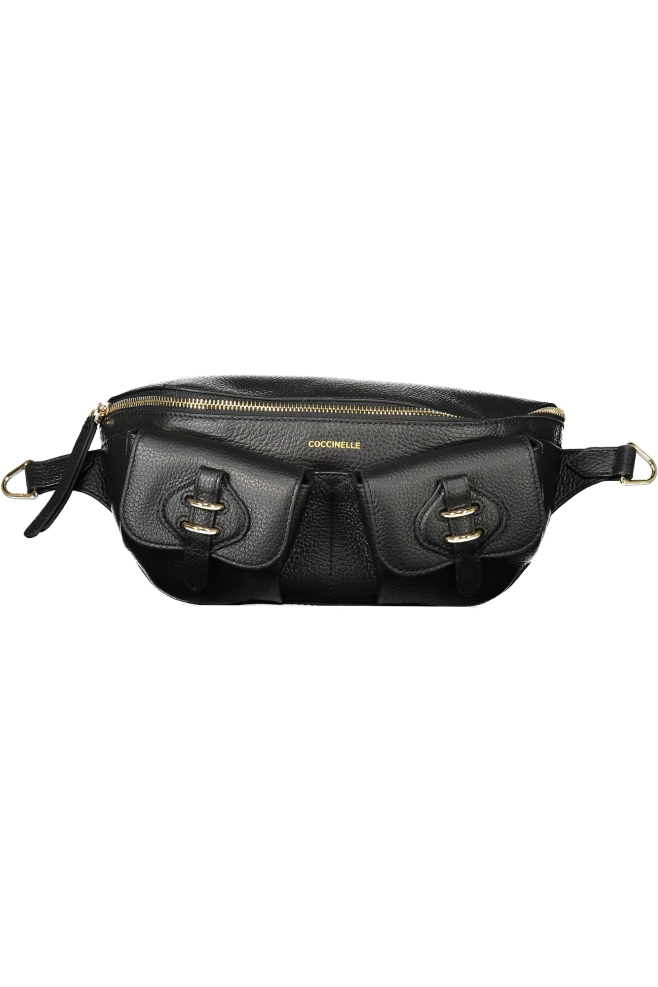 COCCINELLE Damen-Gürteltasche, schwarz