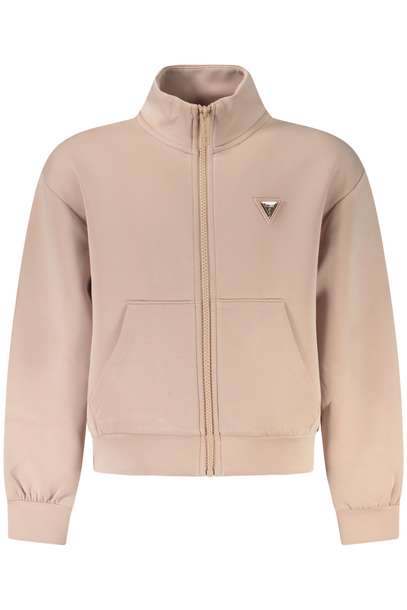 GUESS JEANS PINKES SWEATSHIRT MIT REISSVERSCHLUSS FÜR MÄDCHEN