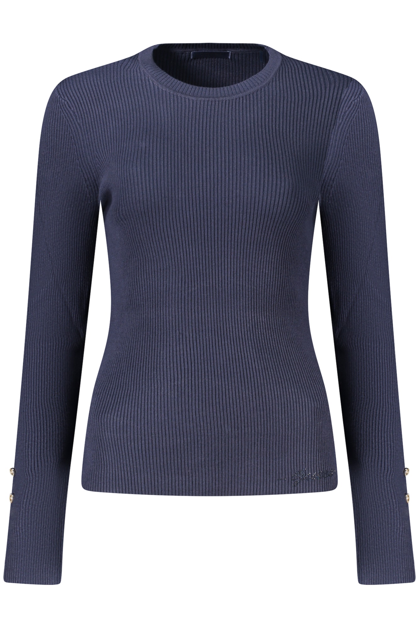 GUESS JEANS DAMEN BLAUER PULLOVER