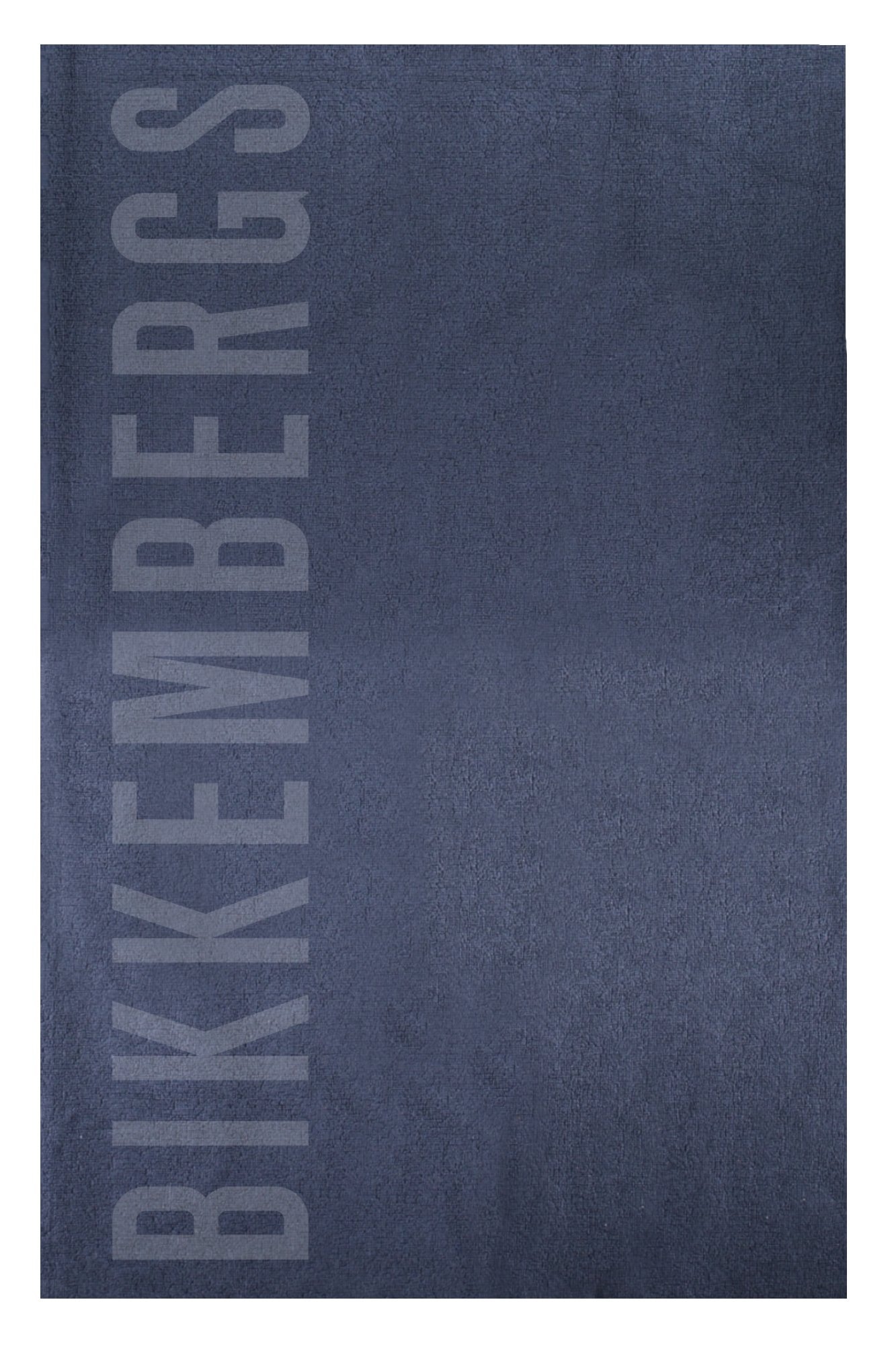 BIKKEMBERGS Herren-Strandtuch, blau