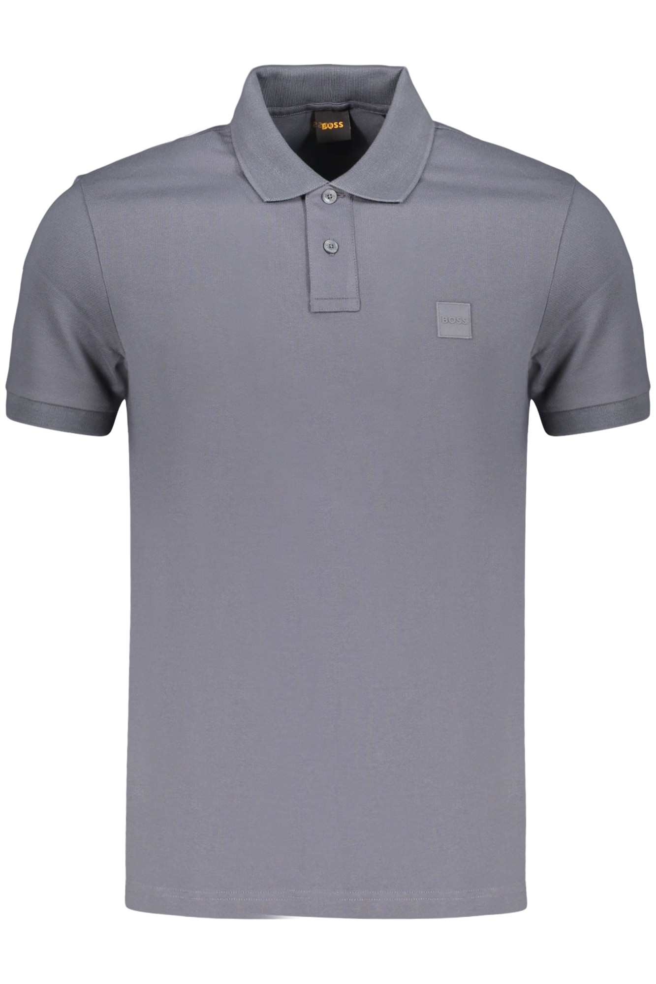 BOSS Herren-Poloshirt mit kurzen Ärmeln, blau