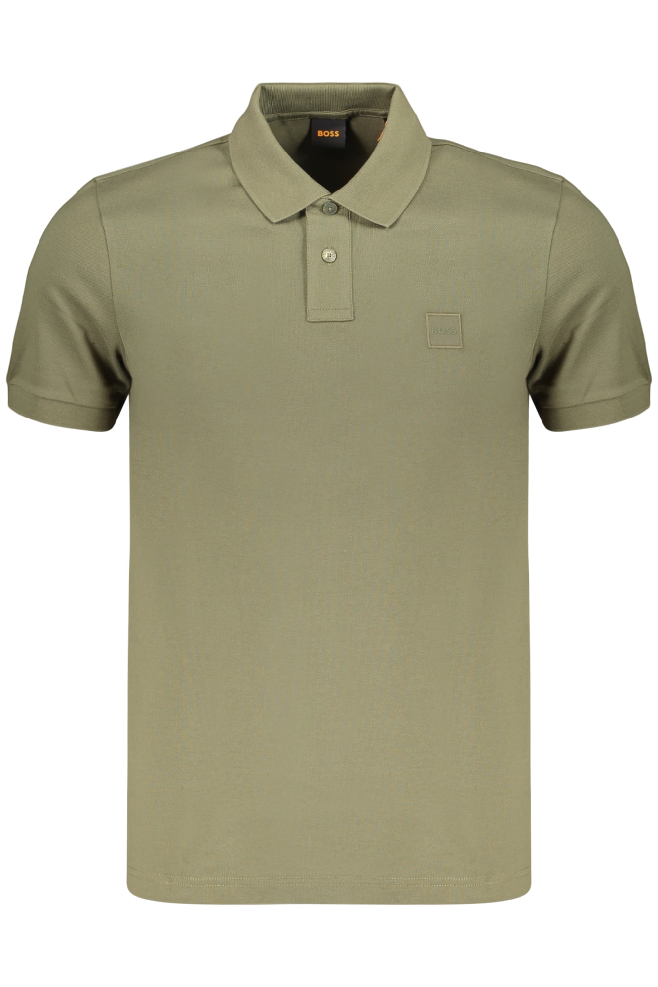 BOSS Herren-Poloshirt mit kurzen Ärmeln, grün