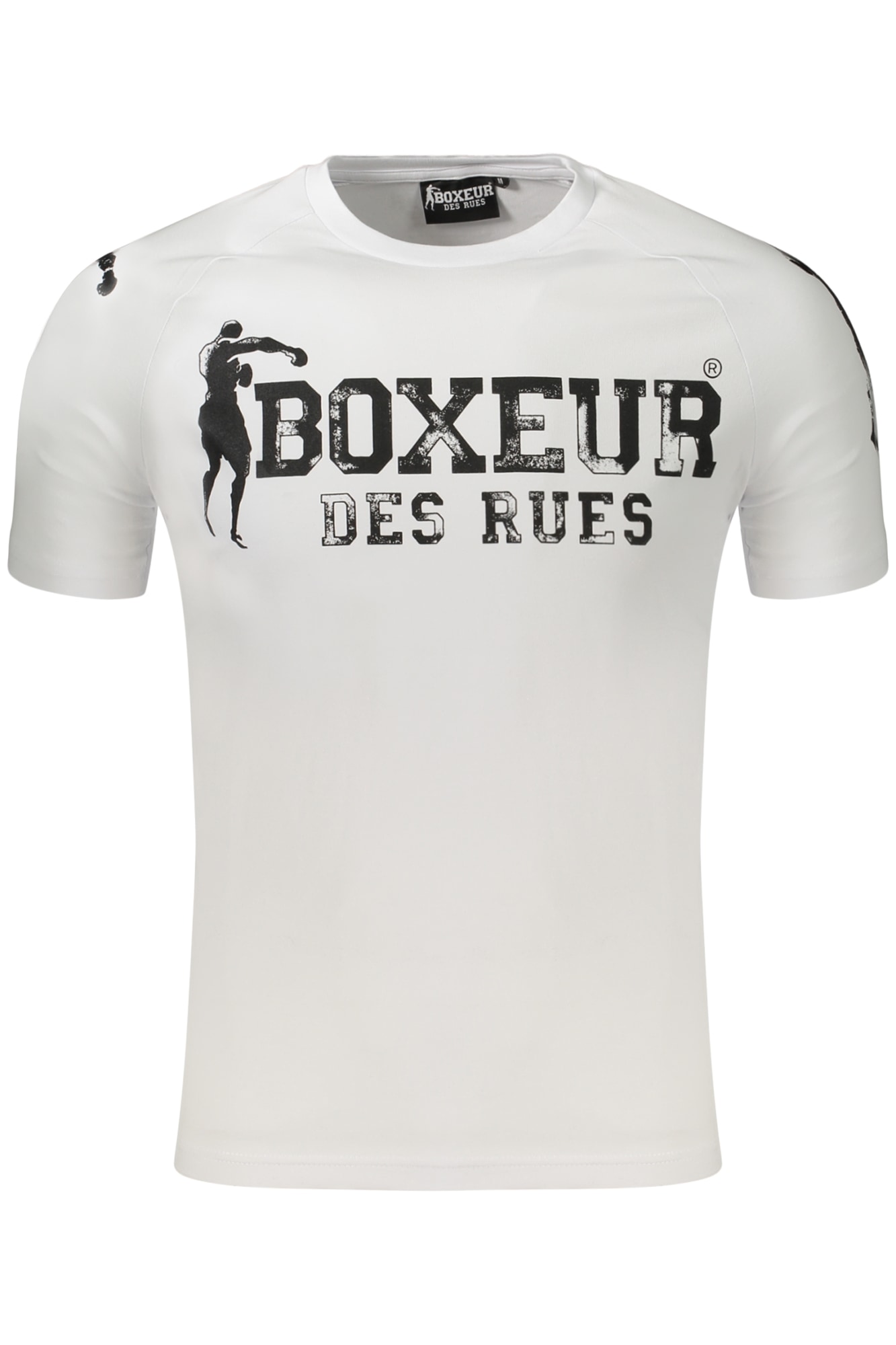 BOXEUR DES RUES WEISSES KURZÄRMELIGES HERREN-T-SHIRT