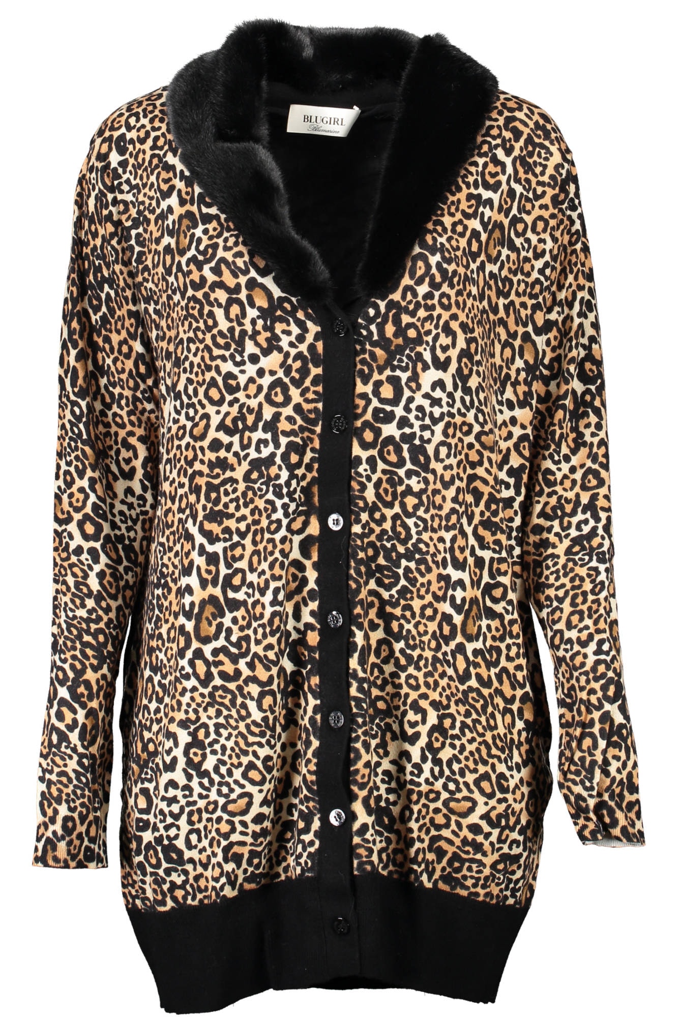 BLUGIRL CARDIGAN FRAU SCHWARZ