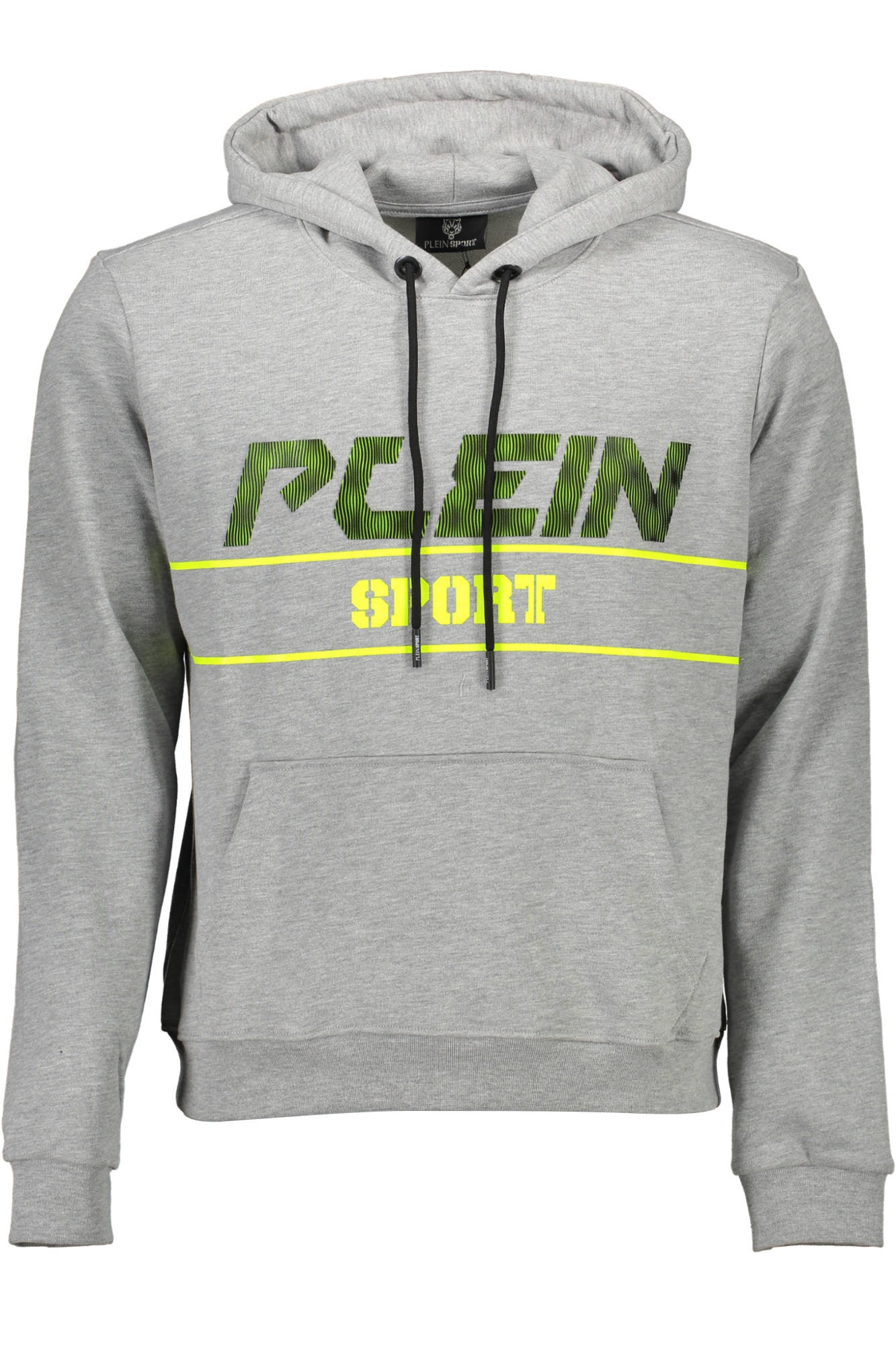 PLEIN SPORT SWEATSHIRT OHNE REISSVERSCHLUSS HERREN GRAU